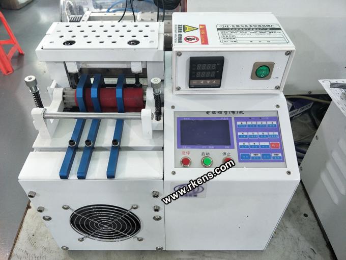 Automatic Hot Knife Cutting Expandable Braid Sleeve Machine, Braid