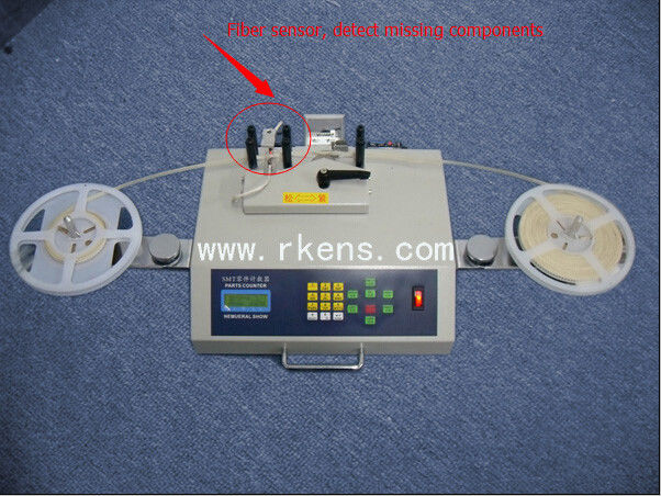 Accurate SMD chip counter for tape&reel electronic components