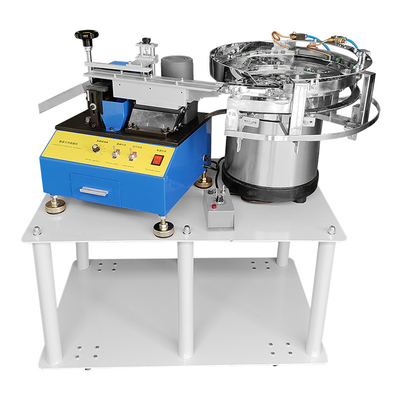 China New Version RS-901A Radial Capacitor LED Components Leg Cutting Machine WIth Vibraion Bowl Feeder supplier