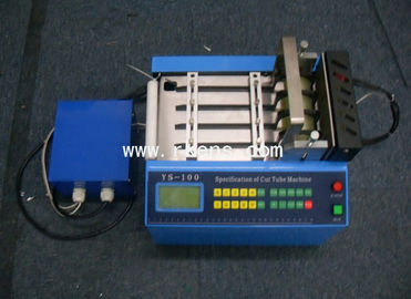China Automatic Polyester Sleeve Hot Cutting Machine, Hot Knife Sleeving Cutter supplier