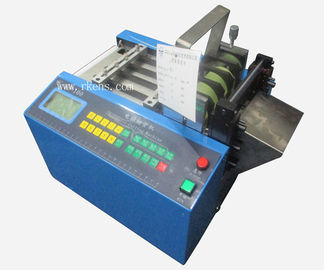 China High Accuracy Clear PVC Tubing Cutter Machine Cut Tubes To Adjustable Length supplier