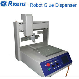 China Hot sale grease glue dispensing robot , automatic glue dispenser machine supplier