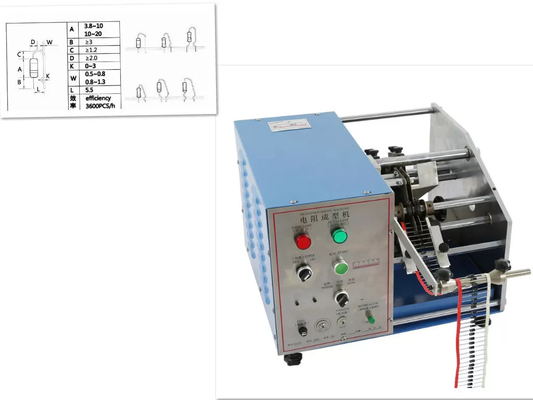 China RS-907FK Taped Resistor/Diode Lead Cutting And Bending/Forming Machine supplier