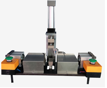 China RS-921A Pneumatic Component Forming Machine Double-Knife IC Chip Cutting Machine IC Chip Cutting Machine supplier