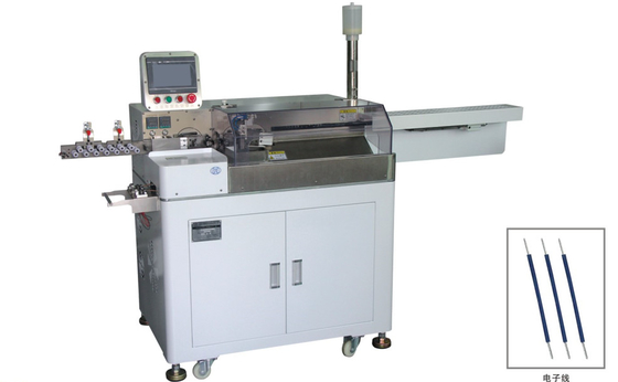 China RS-5508 Automatic Auto Wire Tinning Machine With Wire Cutting Stripping And Twisting supplier