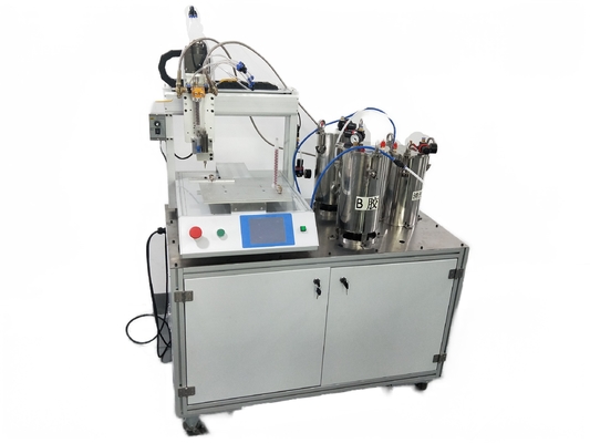 China Programmable Epoxy And Hardner Two Components Adhesive Mixing And Potting Machine supplier