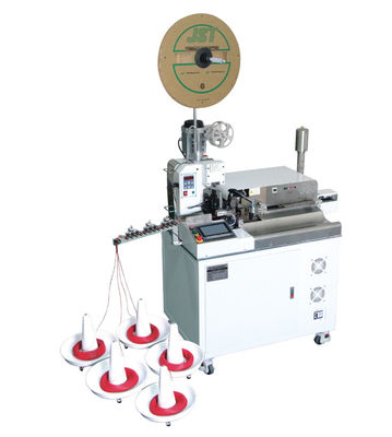 China Auto 5 wire cutting stripping one-end crimping and tinning machine supplier