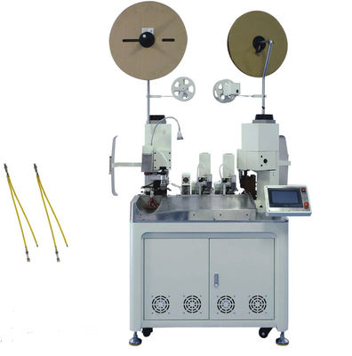 China RS-3302 Automatic 2 Ends Combined Wire Pressing Machine supplier