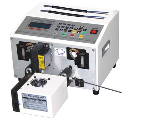 China Automatic Flat Double -Core Cable Cut, Strip And Twist Machine RS-380T supplier