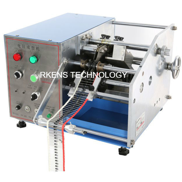Automatic Axial Lead Forming Machine , U Shape Resistor And Diode Lead