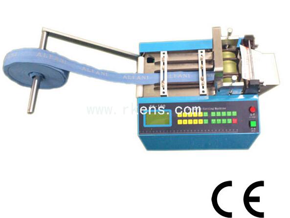 Machine for hook&loop strap cutting/Automatic hook&loop strip cutter