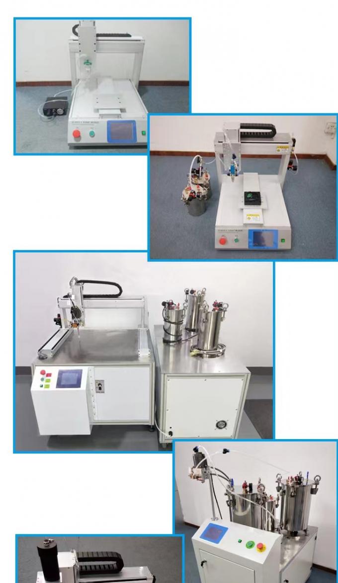 3 Axis Touch Panel Liquid Adhesive Glue Filling Dispensing Machine With ...