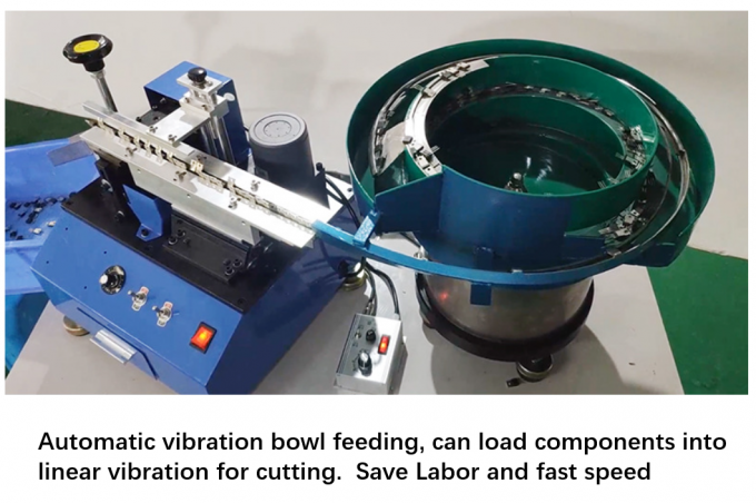 RS-901AS Automatic Bulk Transistor Leg Cutting Machine MOS Components ...